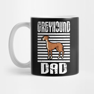 Greyhound Dad Proud Dogs Mug